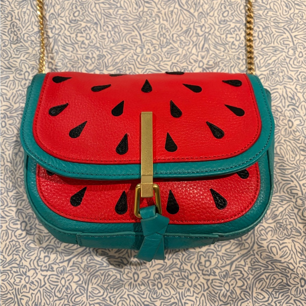 Vera Bradley Mini Saddle bag Genuine Leather  RFID crossbody bag